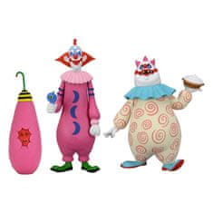 NECA Killer Klowns from Outer Space Akční figurka Toony Terrors 2-balení Slim & Chubby 15 cm