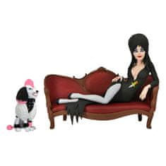 NECA Elvira, Mistress of the Dark Toony Terrors Figurka Elvira na gauči 15 cm