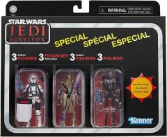 Hasbro Hasbro Fans - Disney Star Wars Jedi Survivor: The Vintage Collection - 3 figurky