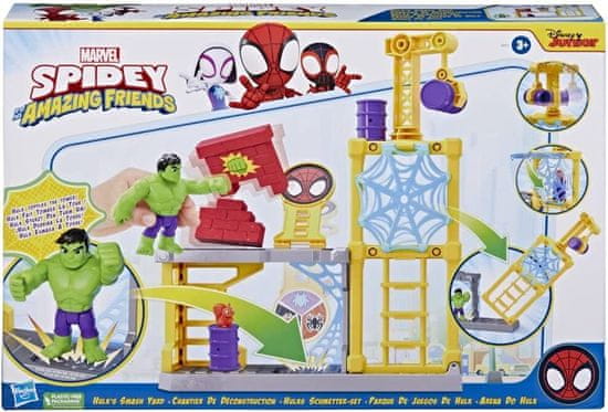 Hasbro Hasbro Marvel Spidey a jeho přátelé - Hulkova rozbíjecí věž