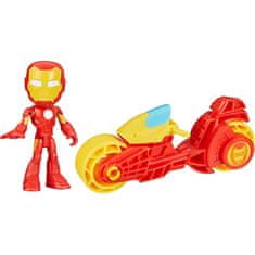 Hasbro Hasbro Marvel Spidey a jeho přátelé - Iron Man s motorkou