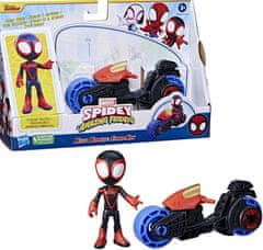 Hasbro Hasbro Marvel Spidey a jeho přátelé - Miles Morales s motorkou