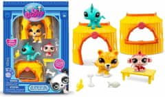 Hasbro Littlest Pet Shop 3 figurky Džungle