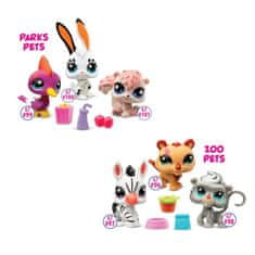 Hasbro Littlest Pet Shop 3 figurky Serie 2 - Zoo Pets