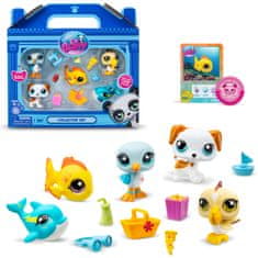 Hasbro Littlest Pet Shop 5 figurek Pláž