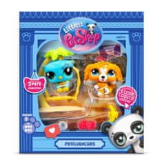 Hasbro Littlest Pet Shop balení 2 figurek Petfluenceři MIX - pejsek a ptáček