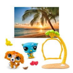 Hasbro Littlest Pet Shop balení 2 figurek Petfluenceři MIX - pejsek a ptáček