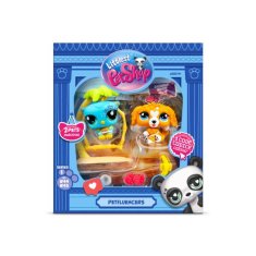 Hasbro Littlest Pet Shop balení 2 figurek Petfluenceři MIX - Sunset cuties