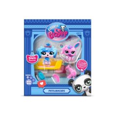 Hasbro Littlest Pet Shop balení 2 figurek Petfluenceři MIX - Super Salon