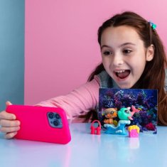 Hasbro Littlest Pet Shop balení 2 figurek Petfluenceři MIX - Shellfie Fun!