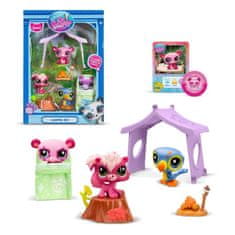 Hasbro Littlest Pet Shop Kempování (3 figurky)