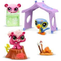 Hasbro Littlest Pet Shop Kempování (3 figurky)