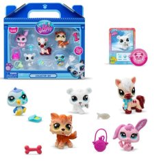 Hasbro Littlest Pet Shop Zimní motiv (5 figurek)