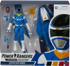 Hasbro Power Rangers: Lightning Collection - In Space Blue Ranger & Galaxy Glider 16 cm