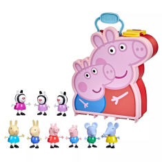 Hasbro Prasátko Peppa: Přenosné pouzdro Bratr a Sestra