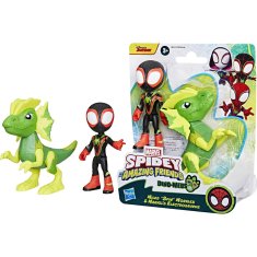 Hasbro Spider-Man Spidey and His Amazing Friends Hrdinové a Dino-zločinci 2 ks - Miles