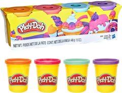 Hasbro Hasbro Play-Doh Modelína 4 kelímky SWEET