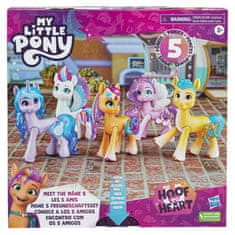 Hasbro Hasbro My Little Pony: Hoof to Heart - Meet The Mane 5 koníků (F3327)