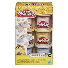 Hasbro Hasbro Play-Doh Metalická 6 kelímků