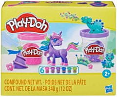 Hasbro Hasbro Play-Doh Zářivá kolekce 6 kelímků