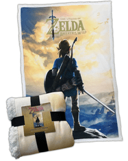 CHARACTER WORLD Fleecová deka - The Legend of Zelda Breath of The Wild