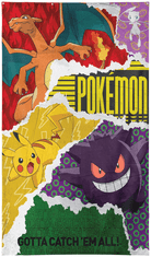 CHARACTER WORLD WallScroll - Pokémon Gotta Catch' Em All!