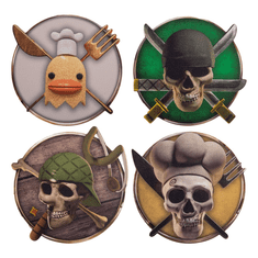 Cinereplicas One Piece Coaster 4-Pack Characters 2