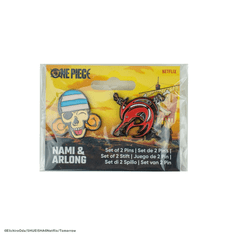 Cinereplicas One Piece Pins 2-Pack Nami & Arlong