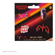 Cinereplicas Stranger Things Pins 4-Pack Season 2