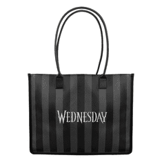 Cinereplicas Wednesday: Nevermore Academy Black Shopping Bag