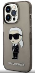 CG Mobile Karl Lagerfeld IML Ikonik NFT Zadní Kryt pro iPhone 14 Pro Max Black