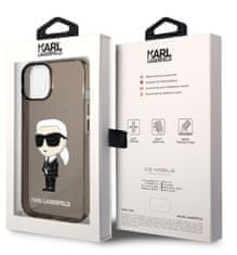 CG Mobile Karl Lagerfeld IML Ikonik NFT Zadní Kryt pro iPhone 14 Black