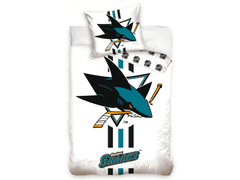 Halantex Povlečení - San Jose Sharks 200x140, 90x70 cm