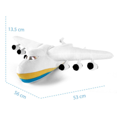 WP Merchandise Plyšák - Plane Ukraine 56 cm