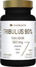 Pharma Activ Tribulus 90% Kotvičník 500 mg, 90 tobolek