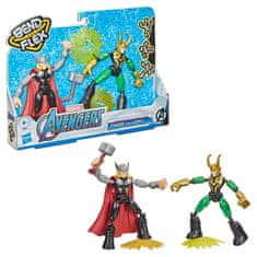 Hasbro Hasbro Avengers Bend and Flex Thor Vs Loki