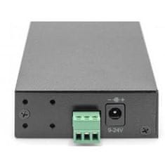 USB 3.0 HUB, 7 Port, Industrial, Metal incl. PSU 15-kV ESD, Table, Wall, DIN Rail mount