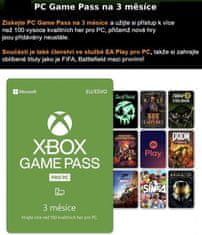 Microsoft Microsoft Xbox Game Pass pro PC - předplatné na 3 měsíce (PC)