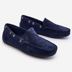 Pánské semišové mokasíny Slip-on velikost 45