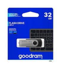 GoodRam Flash disk UTS2 32GB černo-stříbrný 68814