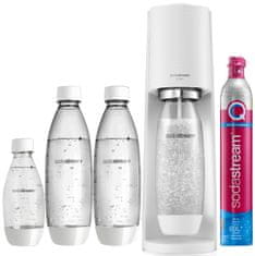 SodaStream SodaStream Terra Megapak (výrobník sody, 3 láhve, CO2 bombička) - bílá