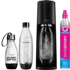 SodaStream SodaStream Terra Value pack 3 láhve - černá