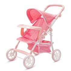 Baby Mix Sportovni kočárek pro panenky Lana pink