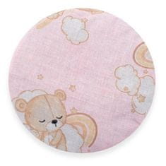 NEW BABY Termofor s višňovými peckami BASIC Bear pink