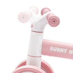 Baby Mix Dětské odrážedlo Bunny Hop Ultralight růžové