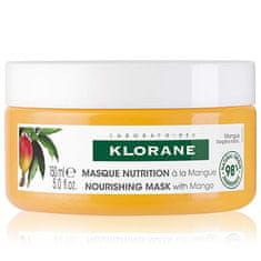 Klorane Vyživující maska pro suché a poškozené vlasy Mango (Nourishing Mask With Mango Butter) 150 ml