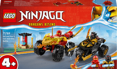 LEGO LEGO NINJAGO 71789 Kai a Ras v duelu auta s motorkou