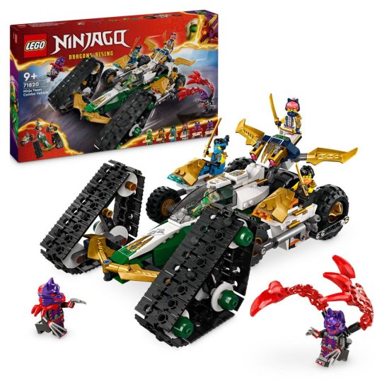 LEGO LEGO NINJAGO 71820 Tým nindžů a kombo vozidlo