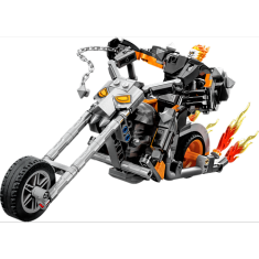 LEGO LEGO Marvel 76245 Robotický oblek a motorka Ghost Ridera