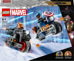 LEGO LEGO Marvel 76260 Black Widow a Captain America na motorkách